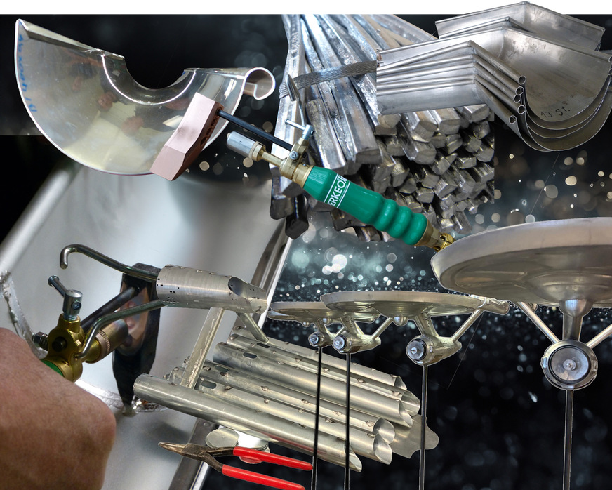 Drei Welten: Ornamente, Laserzuschnitte und Löttechnik