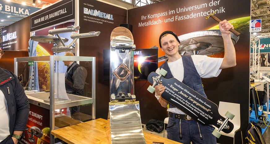 Überglücklich: der Punktbeste Artur Kusmin