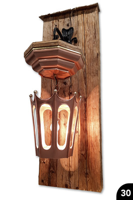  „Laterne“, Kupfer, Falztechnik, Drahteinlage, Wulstabschlüsse