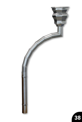 „Rinnenkessel mit Gliederbogen“, Löt- und Falztechnik, Wulstabschlüsse