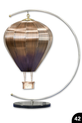 „Ballon“, Kupfer, Falztechnik, Drahteinlage