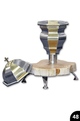 „Kessel mit Deckel“, Titanzink und Messing, Falztechnik, Lötverbindungen, Wulstabschlüsse