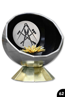 „Ziergegenstand“, Titanzink und Messing, Falztechnik mit Wulstabschlüssen