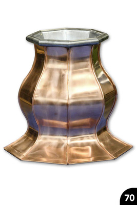 „Gefäß und Innengefäß“, Kupfer, Falztechnik, Wulstabschlüsse