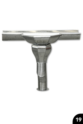 Rinnenerweiterung: Konkav/konvex geschwungene Segmente. Falztechnik. TiZn&nbsp;