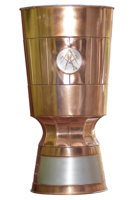 Meisterpokal mit Spenglerwappen von Timo Meyer, 2. Preis in der Kategorie "Bester Ziergegenstand"