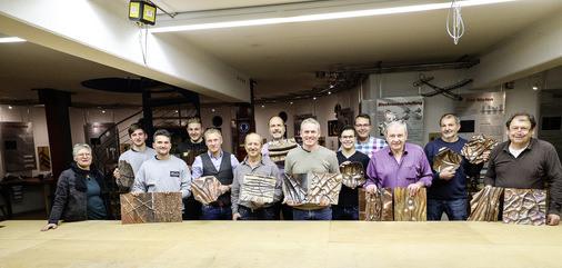 Zufriedene Teilnehmer und ihre Ergebnisse