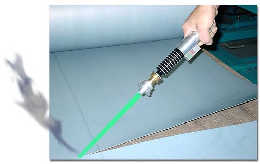 Klempnerzukunft-Laserschwert