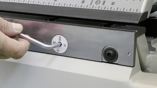 CrownTool-Verstellung