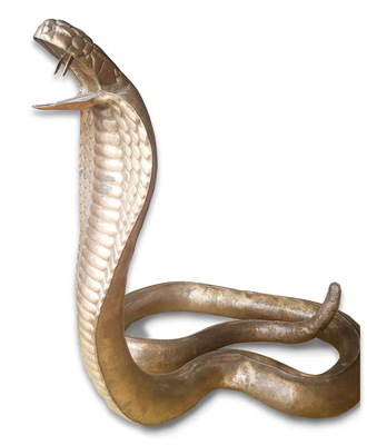 Seit ihrer Schöpfung vor 17 Jahren alterte die Königskobra überhaupt nicht