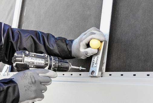 Praktisches Prefa-Montagewerkzeug