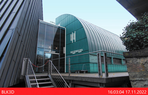 Auch weit entfernte Dachformen können exakt ausgemessen werden