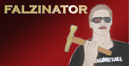 Falzinator gesucht: Senden Sie aussagekräftige Fotos per E-Mail an redaktion@baumetall.de
