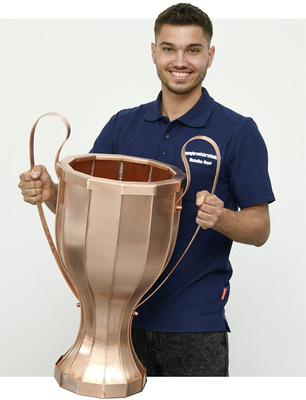 Pokalsieger: Maximilian Meyer - © Bild: Spenglermeister-Schule Würzburg
