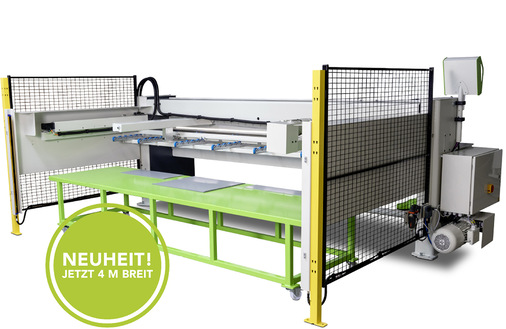 Die Rapido 41 SSM eignet sich besonders zum Schneiden kratzempfindlicher Materialien