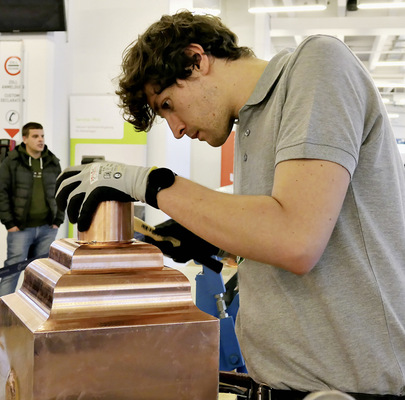 Die Teilnehmer ließen sich vom Publikumsverkehr nicht aus der Ruhe bringen