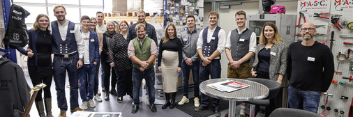 Finalisten, Begleitpersonen und Mitglieder des M.A.S.C.-Teams aus Vöhringen