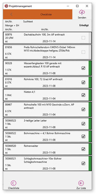  Nichts mehr vergessen! Praktische Checklistenfunktionen vereinfachen die Planung