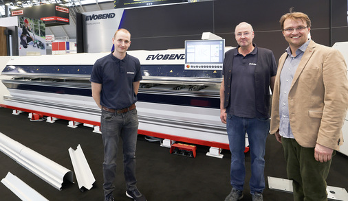   Team-Evobend: Emanuel Allerberger, Reinhard Franze und Nikolaus Duscher