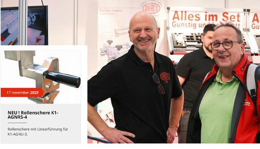   Wenn Jürgen Martin Sigel in seine Trickkiste greift, wird die volle Bandbreite von Dräco sichtbar. Den Messebesuchern gefällt’s