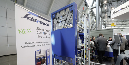  Bei Schlebach ist ab sofort das Coillagersysten Coilamat erhältlich