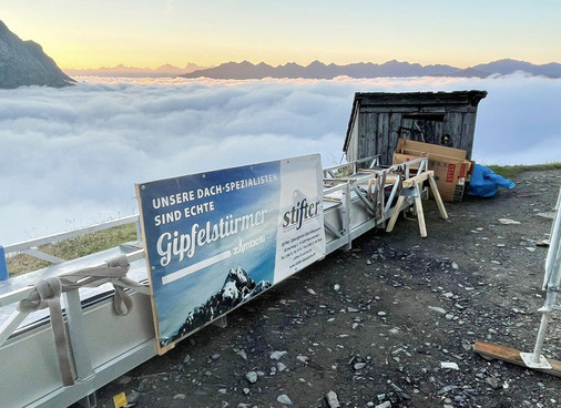    So transportieren Gipfelstürmer ihr Material
