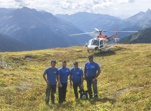   Spengler vom iib und der SMV bzw. der Fachbetriebe Waga, Stifter, Ferisol und Fünfer