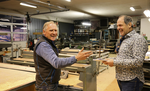   Spenglermeister Friedrich Reinbold im Gespräch mit BAUMETALL Autor Marc Warzawa