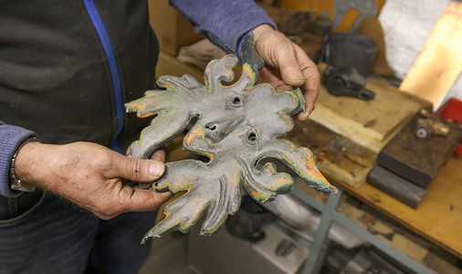    Dieses Originalteil eines historischen Ornaments wurde bei Reinbold rekonstruiert