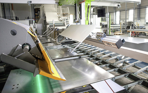  Der Thalmann TD Doppelbieger ist zentrales Element der Metaflex-Automation