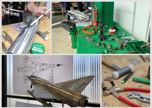  Workshop Flugzeuge aus Titanzink bauen