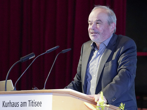    Moderator Thomas Huber (Referent Technik, FVSHK-BW)