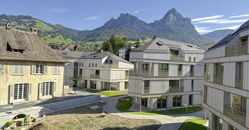    Harmonische Integration von Felchlin-Villa und moderner Umbauung