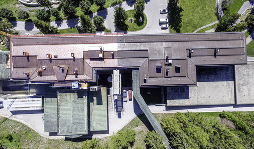    Erst aus der Vogelperspektive wird das ganze Ausmaß des Projekts sichtbar