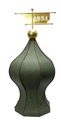  Dachspitze mit Wetterfahne von Maximilian Klessinger