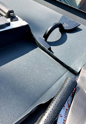  Dann erfolgt das doppelte Schließen des Falzes