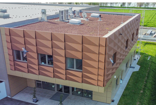   Vollbracht: Das fertige Fassadendesign überzeugt