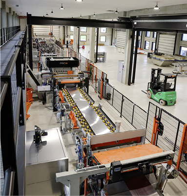   Blick in den Produktionsbereich