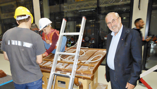    Beim Wettbewerbstraining