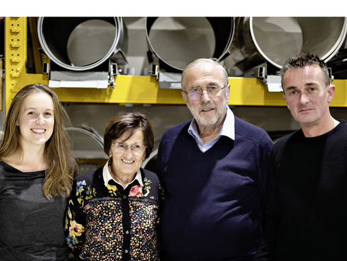    Familienbande: Lea, Herta, Hubert und Peter Trenkwalder