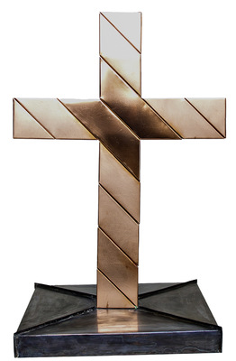  Gefalztes Kupferkreuz von Lucas Schmidt