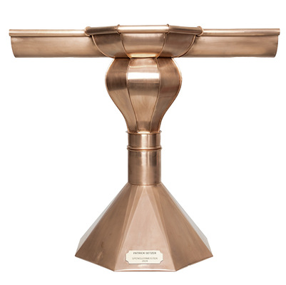  Rinnenerweiterung aus Kupfer von Patrick Setzer