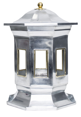  Laterne aus Zink und Messing von Christoph Schuster