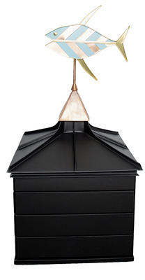  Dachmodell mit Wetterfahne von Jonas Carstens