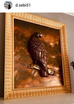 Kupfertreibarbeit des Schweizer Kollegen Daniel Sebenji