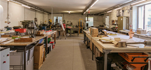 Einblick in die Werkstatt von Ludwig Kyral