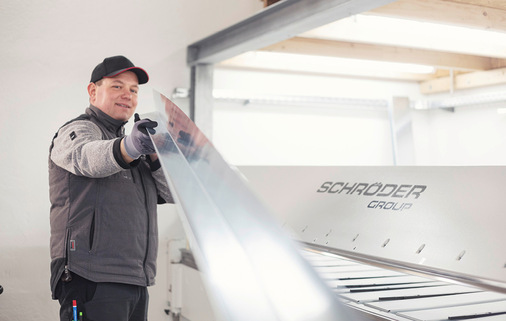 Dominik Gärtner ist Dachdecker- und Spenglermeister bei der Gauß und Gärtner GmbH