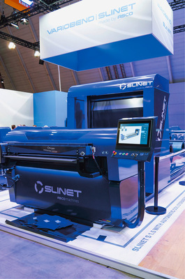 Vollautomatisch: die Längs- und Querteilanlage Slinet S1.5 mit Coillagersystem