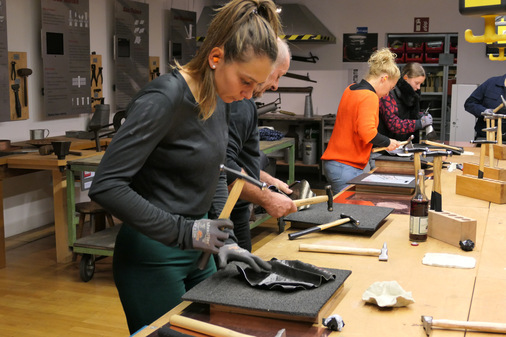 Blick in die Werkstatt