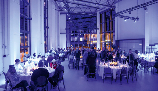 Abendveranstaltung im neuen Asco-Showroom